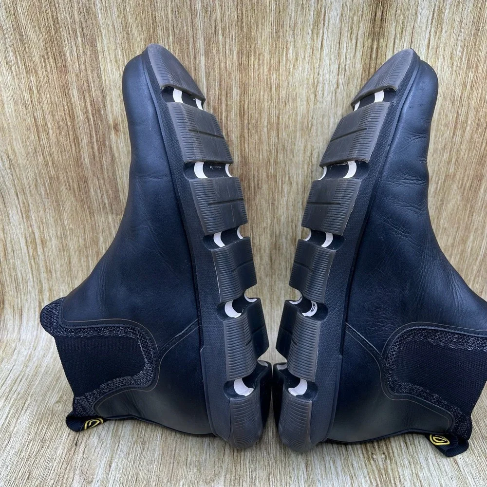 Cole Haan 4.Zerogrand Chelsea‎ Boots Men's 11 Black Leather Ankle Pull On C33455